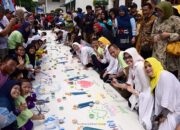 Hari Disabilitas Internasional Atalia Ridwan Kamil Melukis Bersama Anak Disabilitas di Museum Geologi