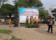 Kapolres Pelabuhan Tanjung Priok AKBP Dr. Reynold E.P Hutagalung, S.E.,S.I.K.,M.Si.,M.H. Menghadiri Apel Tiga Pilar