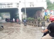 Underpass Padalarang Akses ke Kantor Pemda KBB Dilanda Banjir Lumpur