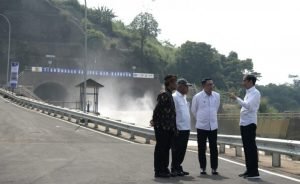 Presiden Resmikan Terowongan Nanjung, Mulai Tahun 2020 Banjir Dapat Diminimalisasi di Bandung