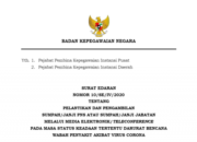 BKN Terbitkan SE Pelantikan dan Pengambilan Sumpah/Janji PNS atau Sumpah/Janji Jabatan melalui Media Elektronik/’Teleconference’