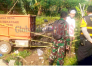 Kasus Terbakarnya 1 Unit Cator Pengangkut Sampah di Desa Mekarsari Masih Misterius ???