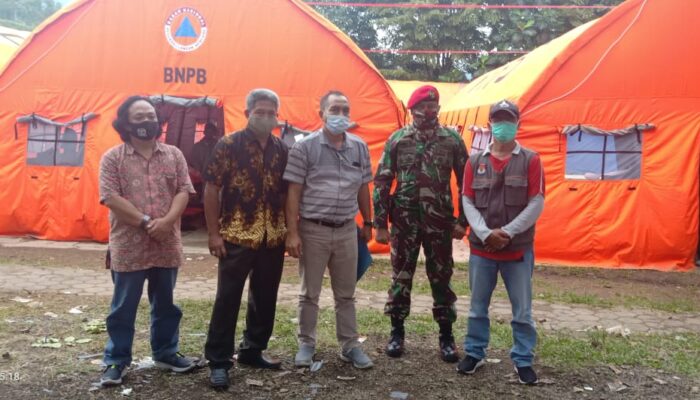 Indonesia Power Saguling POMU Bekerjasama dengan  Pusdikpassus Berikan Bantuan Untuk Korban Longsor Cimanggung