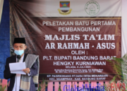 Bismillah, Pembangunan Majlis Ta’lim Ar Rahmah Memasuki Tahap Awal Dengan Ditandai Peletakan Batu Pertama
