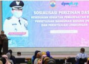 Sosialisasi Perubahan Perizinan Dasar dari DPMPTSP Di buka Oleh PLT Walikota Cimahi Ngatiyana