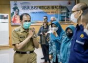 PLT Walikota Cimahi  Ngatiyana Menghimbau Warga  Selalu Waspada Dan Siaga Terhadap Bahaya Bencana