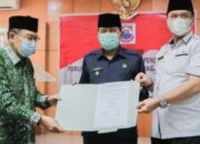 Pengukuhan Pengurus Dan Dewan Penasehat FKUB Kota Cimahi Oleh PLT Walikota Cimahi Ngatiyana