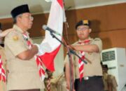 PJ. Walikota Cimahi Dikdik Nugrahawan Dilantik Sebagai Mabicab Gerakan Pramuka Kota Cimahi Periode 2023-2028
