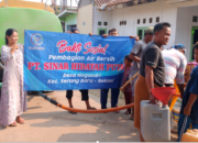 Bantuan Air Bersih Bagi Warga Terdampak Kemarau di Kecamatan Serang Baru