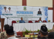 Wabub Ridho Berikan Arahan Dalam Penutupan Kegiatan Pembekalan Kepada 94 Calon Kepala Desa Terpilih