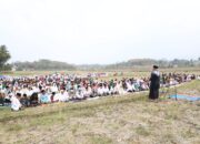 PJ Bupati Arsan Latif Bersama Masyarakat Cipongkor Gelar Sholat Istiqo