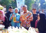 Dinas Ketahanan Pangan, Pertanian, dan Perikanan (Dispangtan) Kota Cimahi Menggelar Gerakan Pasar Murah DiTinjau Langsung PJ Walikota Kota Cimahi H.Dicky Saromi