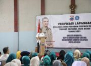 Sambutan PJ Walikota Kota Cimahi dihadapan Tim Verifikasi Program Terpadu Peningkatan Peranan Wanita Menuju Keluarga Sehat Sejahtera (P2WKSS)