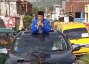 DPD PAN KBB BORONG RATUSAN ANGKOT DAN PULUHAN BIS UNTUK MOBILISASI 22RIBU MASSA KE STADION GBLA