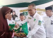 BUKTI KEPEDULIAN NYATA MEMBANTU MASYARAKAT, DPC PBB KBB GELAR GEBYAR BAZAR BERAS MURAH, RP.13RIBU DAPAT 2KG BERAS PREMIUM