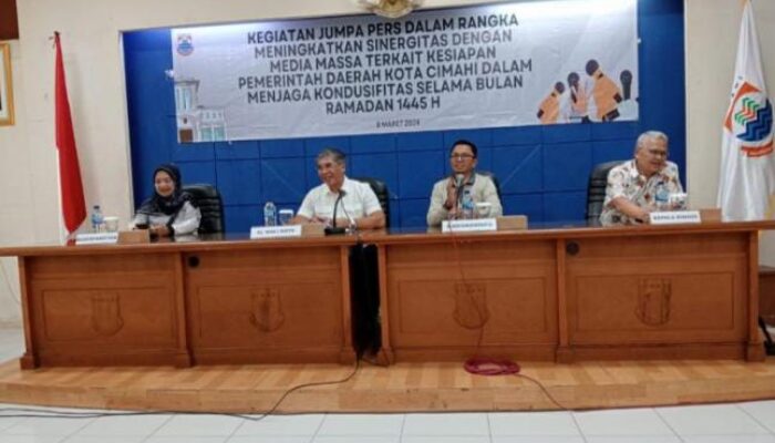 Jaga Kondusifitas Di Bulan Ramadhan 1445 H, Pemkot Cimahi Tingkatkan Sinergitas Antara Dengan Media Massa