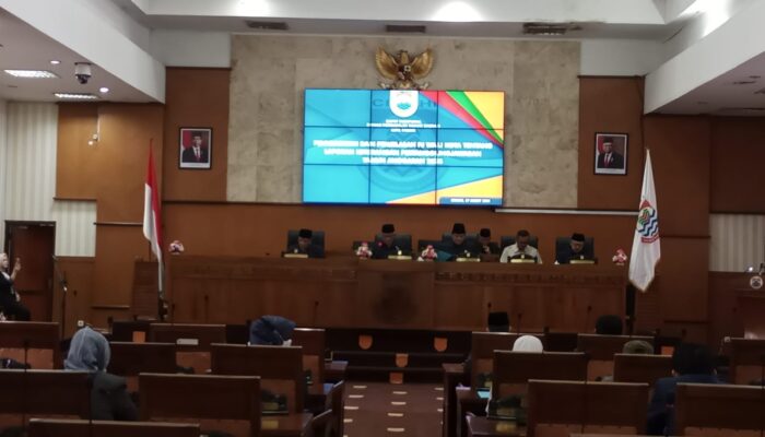 LKPJ  2023 Disampaikan Pada Sidang Paripurna DPRD Kota Cimahi