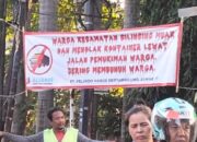 Warga Tolak Kontainer Lewat Jalan Pemukiman, Tuntut PT Pelindo Tanggungjawab