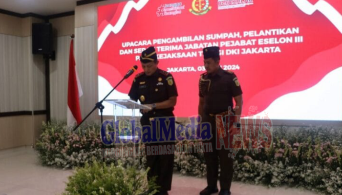 Resmi Jabat Kajari Jakarta Utara, Dandeni Herdiana SH,MH : Wujudkan Proses Penegakan Hukum yang Adil, Profesional dan Bermanfaat