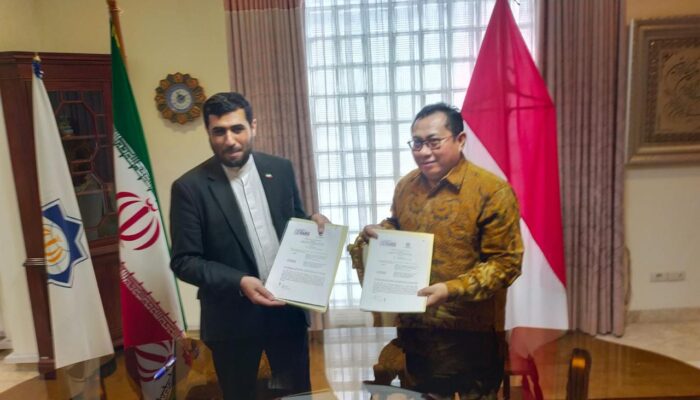 Serikat Media Siber Indonesia (SMSI) Tandatangani Kerjasama Dengan Kedubes Iran