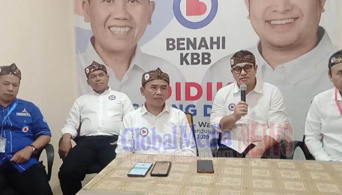 Dampingi Didik di Pilkada 2024, Gilang Dirga Siap Berjuang Benahi KBB