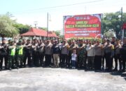 Cegah Potensi Konflik Selama Pilkada, Polres Pangandaran Gelar Simulasi Kontijensi Sispamkota