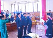 Sidang Paripurna DPRD Kota Cimahi Menetapkan 3 Orang Pimpinan Dewan Definitif Periode 2024-2029