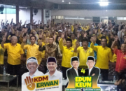 Patpatgulipat Cabup dan Cawabup KBB EDUN Nomor 4, Cagub dan Cawagub Jabar KDM Erwan Nomor 4 Optimis Menang