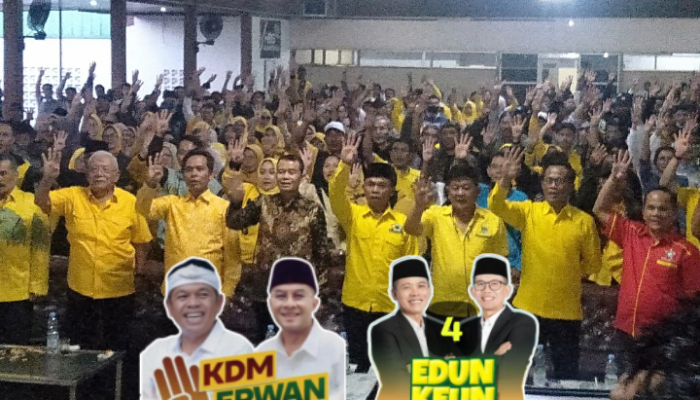 Patpatgulipat Cabup dan Cawabup KBB EDUN Nomor 4, Cagub dan Cawagub Jabar KDM Erwan Nomor 4 Optimis Menang