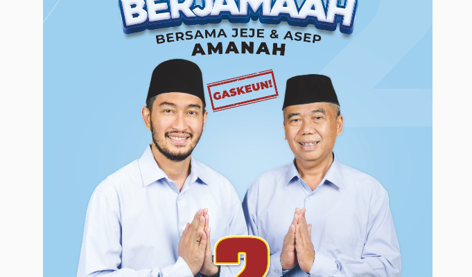 Elektabilitasnya Terus Melesat, Paslon Jeje dan Asep Ismail Sangat Potensial Memimpin Bandung Barat