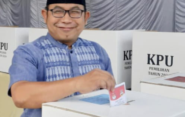 Paslon DILAN Nomor Urut 1 Unggul di TPS 14 Desa Laksanamekar 
