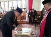 Pelantikan Dua Agenda Sekaligus Wakil Ketua DPRD Dan PAW Agenda Sidang Paripurna DPRD Kota Cimahi