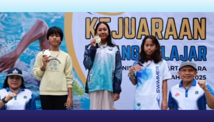Siswa SDN Warakas 01 Raih Juara 1 Lomba Renang Pelajar se-Jakarta Utara