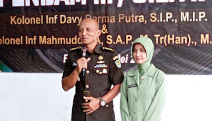 Kolonel Inf Mahmuddin Resmi Jabat Kapendam lll/Siliwangi