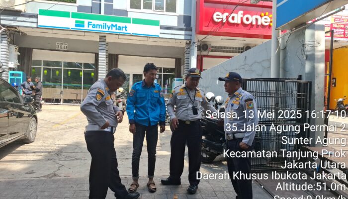 Dapat Laporan dari Warga, Satpel Dishub Parkir Jakarta Utara Gerak Cepat Razia Parkir Liar dan Tarif Tinggi