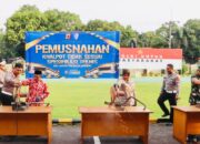 Ribuan Knalpot Brong Hasil Razia Polresta Cirebon, Bakal Dijadikan Monumen