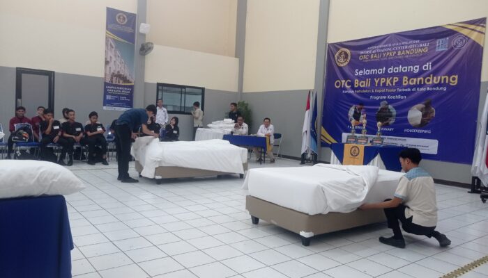 Making Bed Competition 2025, Komitmen OTC BALI YPKP Bandung Ciptakan Hospitality Unggul