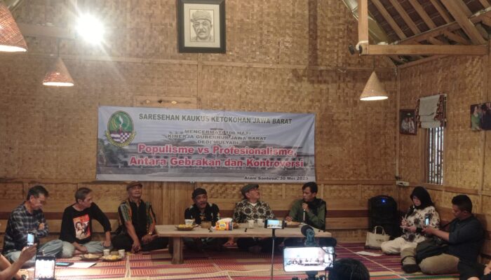Kaukus Ketokohan Jabar Kritisi Gebrakan dan Kontroversi KDM Dalam Memimpin Pemerintahan