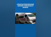 TNI dan Warga Korban Peledakan Amunisi Tidak Terpakai di Garut