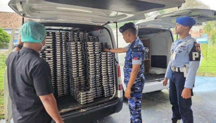 SPPG Lanud Husein Sastranegara Setiap Hari Salurkan 6900 Paket MBG ke Sekolah