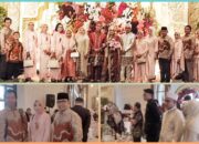 Anang Sugianto Hans Hadiri Resepsi Pernikahan Dzaky dan Sasti, Putra Pertama Kepala OJK Kaltim-Kaltara Parjiman
