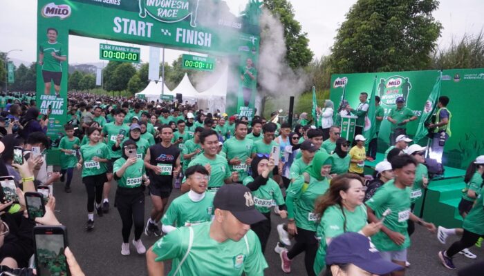 7.000 Peserta Hijaukan Bandung, dalam Event Road to MILO ACTIV Indonesia Race 2025 Bandung Raya Series