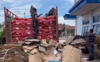 Penyelundupan Bawang Bombay Ilegal Digagalkan FIQR Lanal Katapang