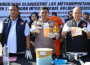 Laboratorium Sabu Jaringan Internasional Diungkap Polda Jabar