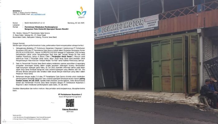 Penataan Ciater Subang Diminta Profesional, Pengusaha Tuntut Keadilan Kontrak Lahan