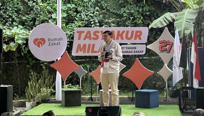 Milad ke-27 Rumah Zakat, Gelar Aksi Kemanusiaan dan Solidaritas untuk Palestina