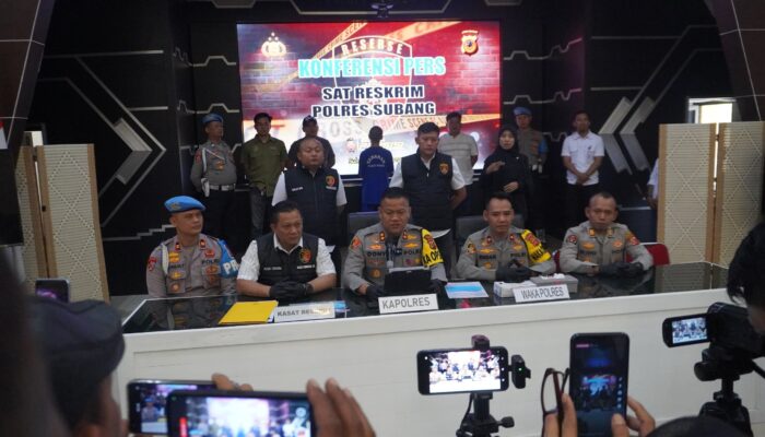 Polres Subang Berhasil Bongkar Kasus Penipuan dan Penggelapan Dana Kompensasi Warga Jalancagak