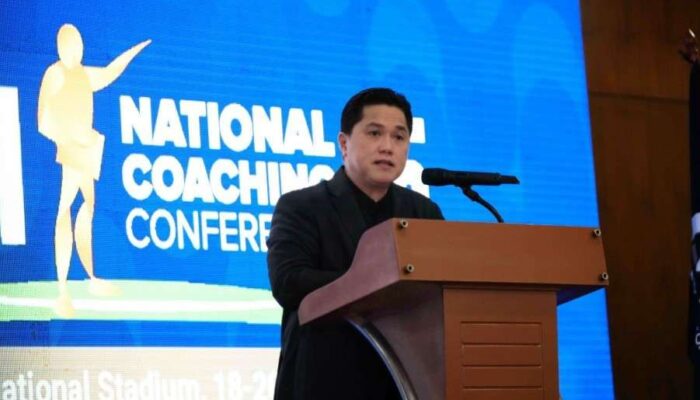 Erick Thohir Tegaskan Membangun ekosistem Pelatih Sepakbola Nasional Berintegritas