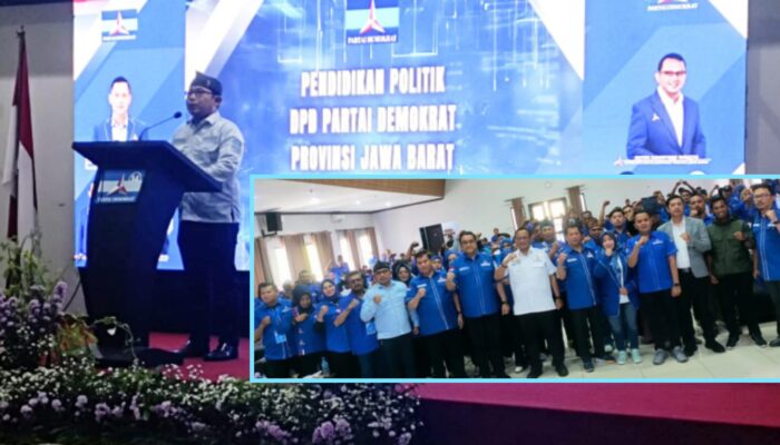 Duo Sugianto Berjajar di Pendidikan Politik Demokrat Jabar