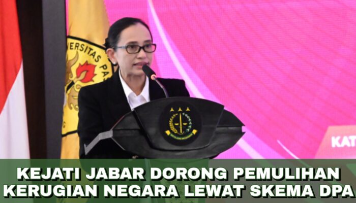 Kejati Jabar Dorong Pemulihan Kerugian Negara Lewat Skema DPA